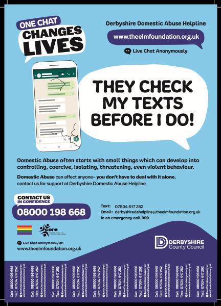 Derbyshire Domestic Abuse Helpline